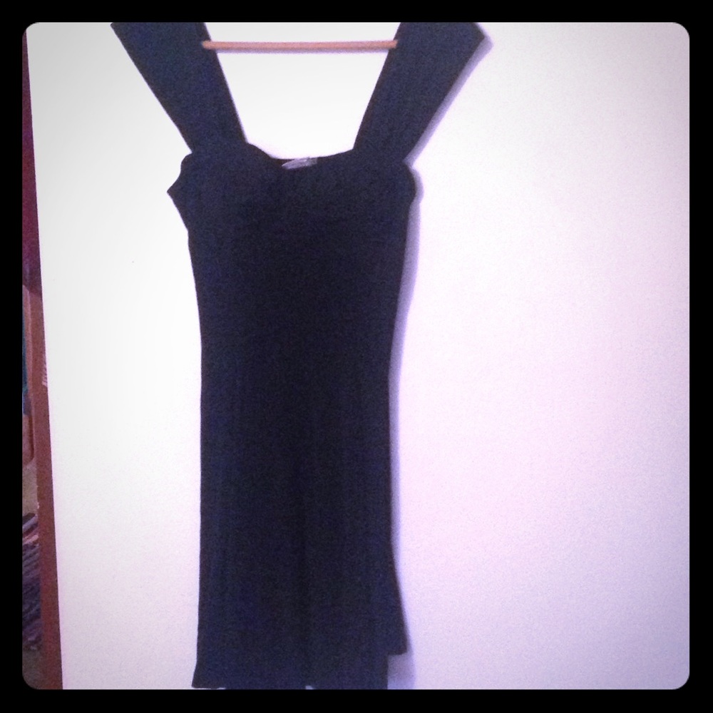 🎃Black Sweetheart Neck 90s Dress 3/$20